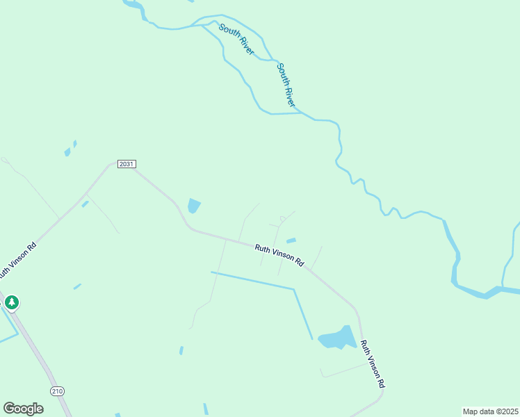 map of restaurants, bars, coffee shops, grocery stores, and more near 2125 Maxton Street in Autryville