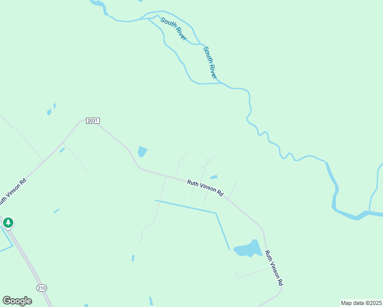 map of restaurants, bars, coffee shops, grocery stores, and more near 2125 Maxton Street in Autryville