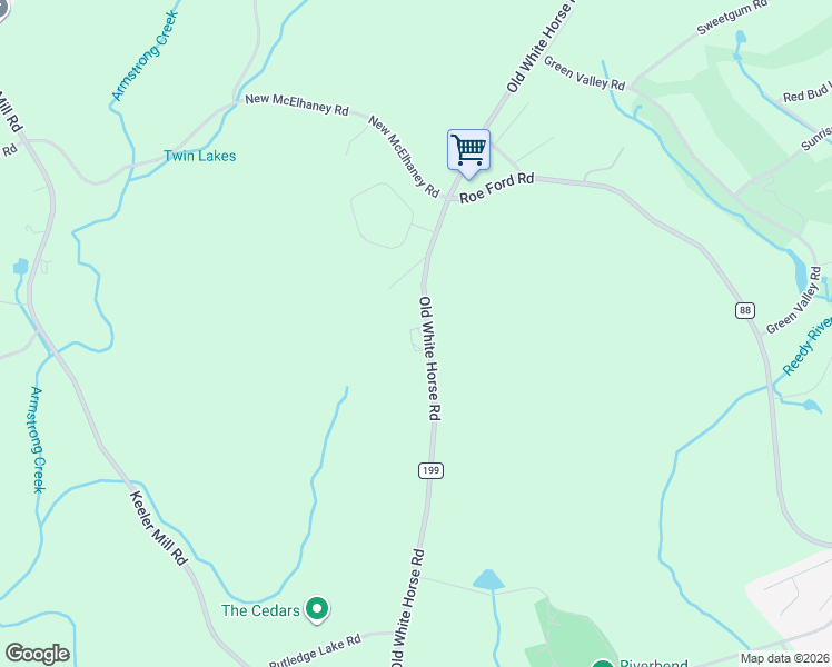 map of restaurants, bars, coffee shops, grocery stores, and more near 10049 Old White Horse Road in Greenville