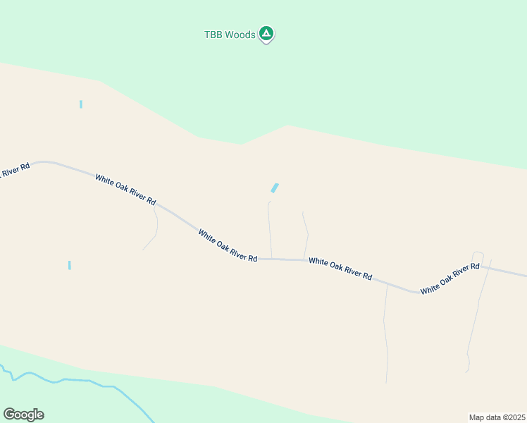 map of restaurants, bars, coffee shops, grocery stores, and more near 5120 White Oak River Road in Maysville