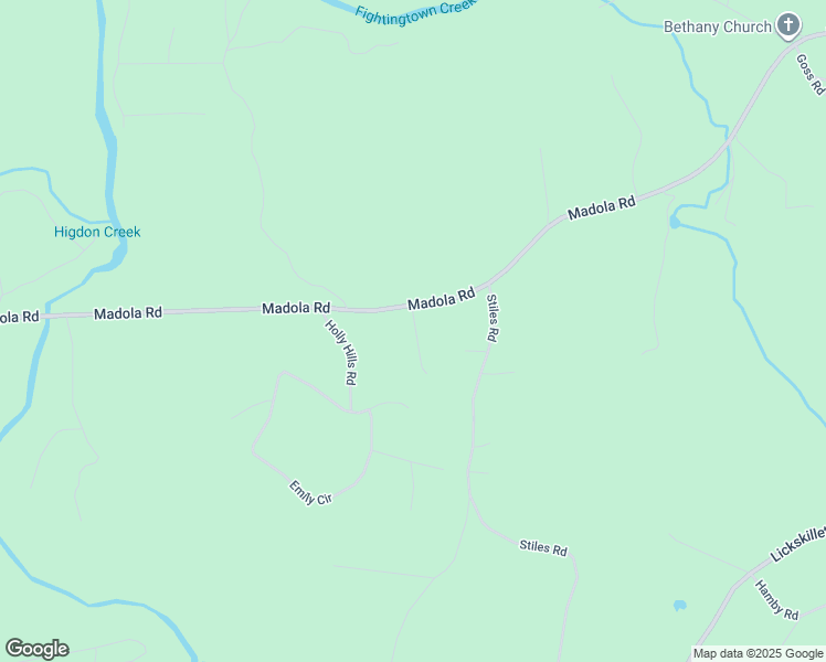 map of restaurants, bars, coffee shops, grocery stores, and more near 74 Victory Lane in Epworth