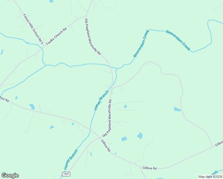 map of restaurants, bars, coffee shops, grocery stores, and more near 1900 Old Pageland Marshville Road in Marshville