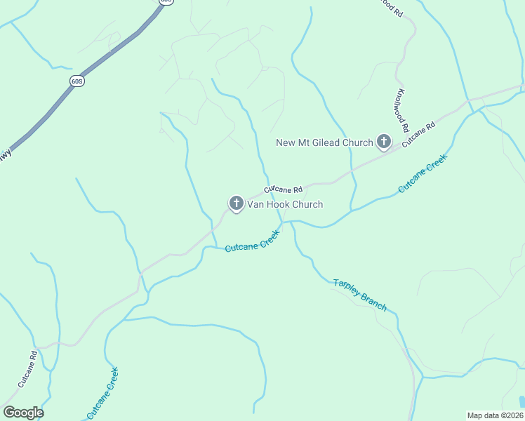 map of restaurants, bars, coffee shops, grocery stores, and more near 4100 Cutcane Road in Mineral Bluff