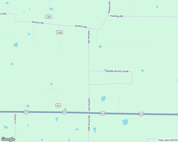 map of restaurants, bars, coffee shops, grocery stores, and more near County Road 285 in Lonoke County