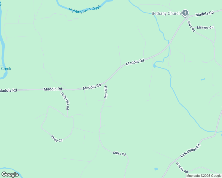 map of restaurants, bars, coffee shops, grocery stores, and more near 89 Stiles Road in Epworth