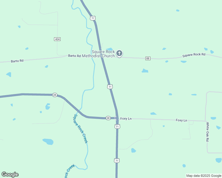 map of restaurants, bars, coffee shops, grocery stores, and more near 4431 U.S. 71 in Waldron