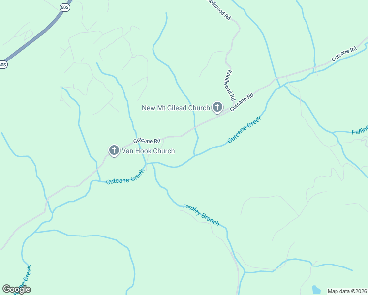map of restaurants, bars, coffee shops, grocery stores, and more near 4100 Cutcane Road in Mineral Bluff
