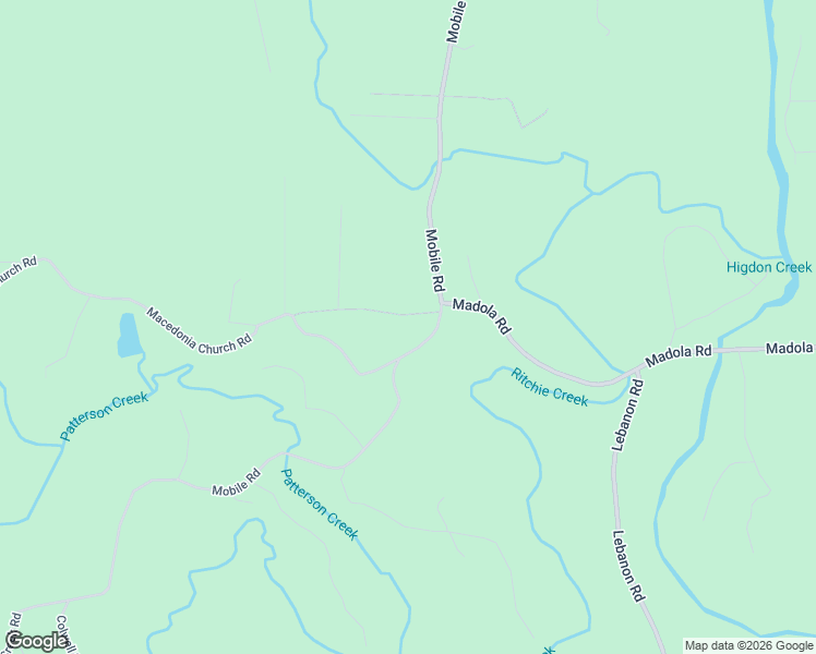map of restaurants, bars, coffee shops, grocery stores, and more near 6374 Mobile Road in Blue Ridge