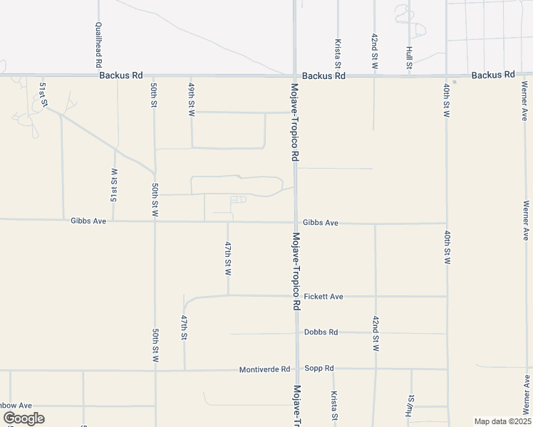 map of restaurants, bars, coffee shops, grocery stores, and more near Gibbs Avenue in Mojave