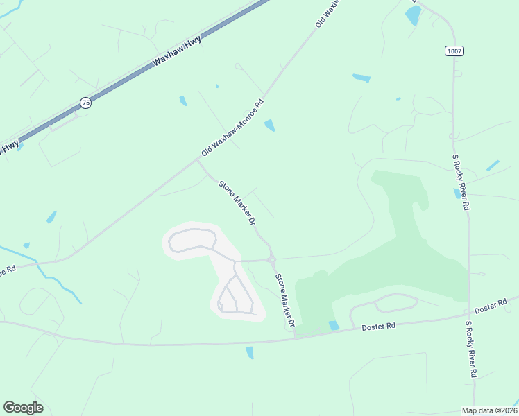map of restaurants, bars, coffee shops, grocery stores, and more near Stone Manor Drive in Monroe
