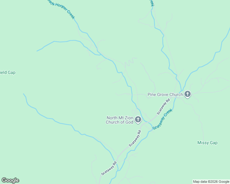 map of restaurants, bars, coffee shops, grocery stores, and more near 8 Eagle Heights Road in Hiawassee