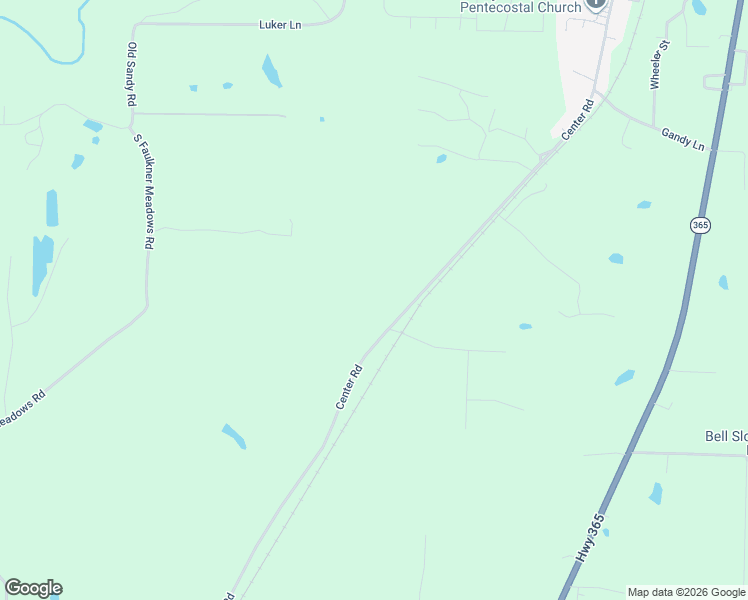 map of restaurants, bars, coffee shops, grocery stores, and more near 120 Center Road in Mayflower