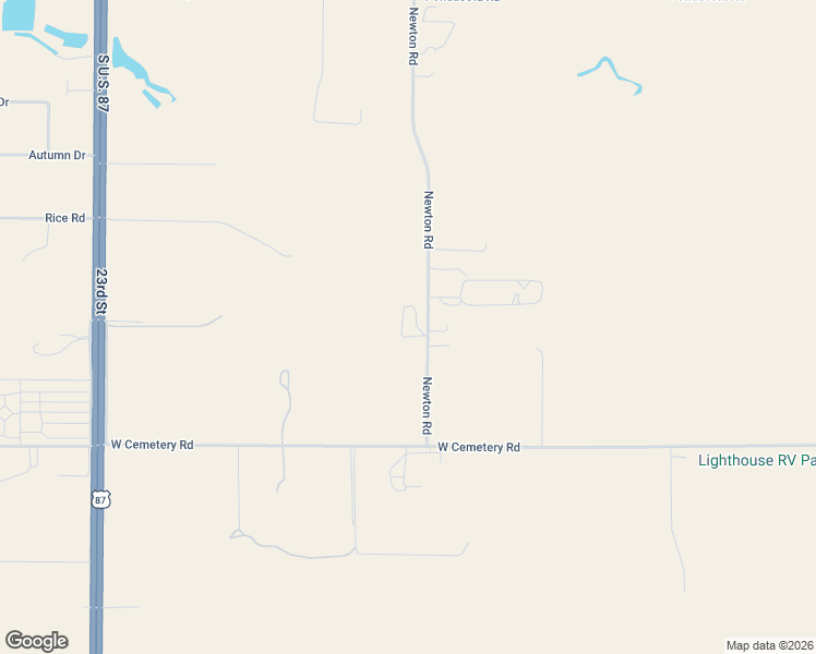 map of restaurants, bars, coffee shops, grocery stores, and more near 26500 Newton Road in Canyon