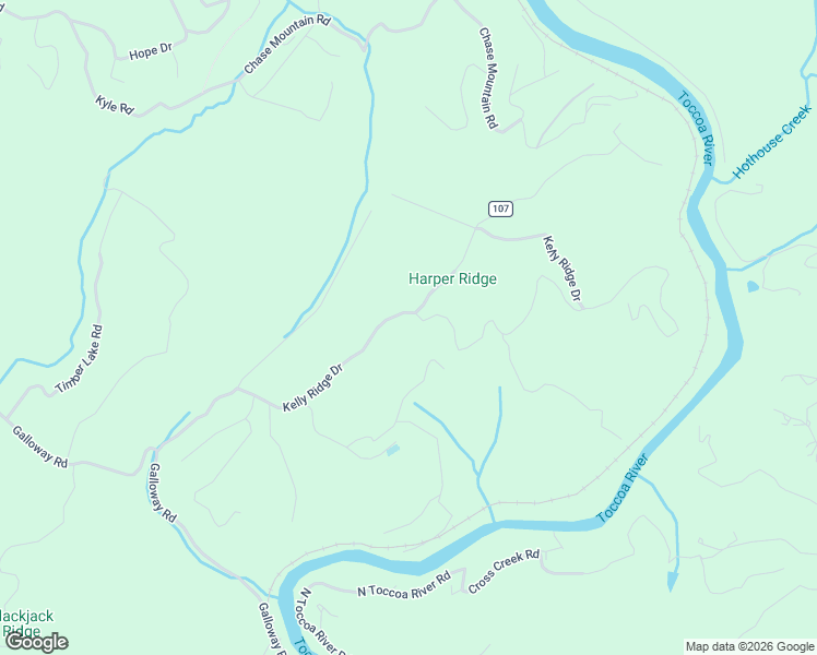 map of restaurants, bars, coffee shops, grocery stores, and more near 728 Kelly Ridge Drive in Blue Ridge