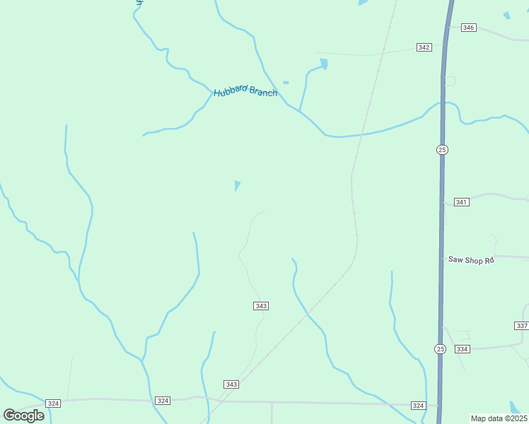 map of restaurants, bars, coffee shops, grocery stores, and more near 99 County Road 343 in Iuka