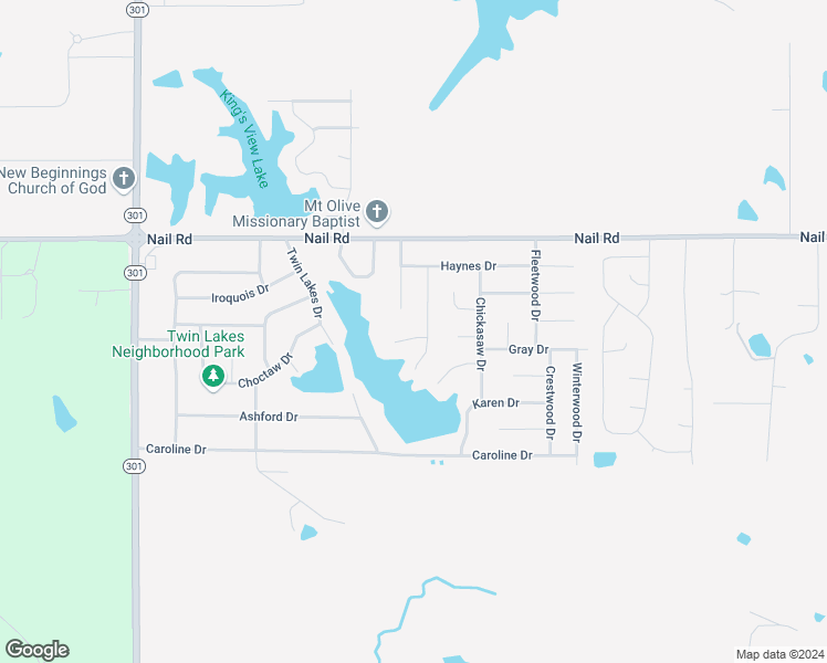 map of restaurants, bars, coffee shops, grocery stores, and more near 5388 Smallwood Cove in Horn Lake