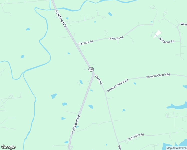 map of restaurants, bars, coffee shops, grocery stores, and more near 2623 North Carolina 207 in Monroe