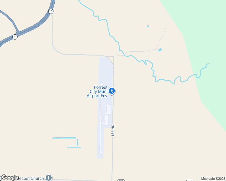 map of restaurants, bars, coffee shops, grocery stores, and more near 1296 State Highway 980 in Forrest City