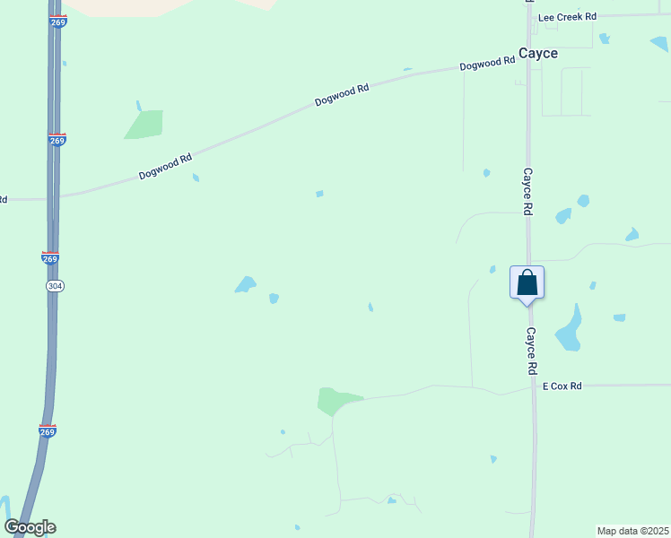 map of restaurants, bars, coffee shops, grocery stores, and more near 116 Vance Cove in Byhalia