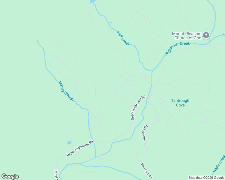 map of restaurants, bars, coffee shops, grocery stores, and more near 51 Hightower Trail in Hiawassee