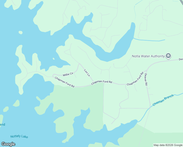 map of restaurants, bars, coffee shops, grocery stores, and more near 4686 Lori Lane in Blairsville