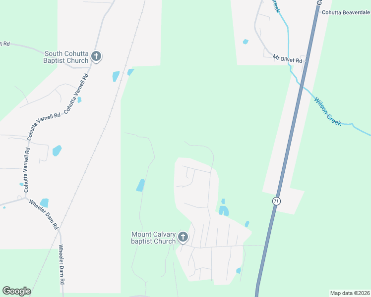 map of restaurants, bars, coffee shops, grocery stores, and more near 4781 Tree Top Lane in Cohutta