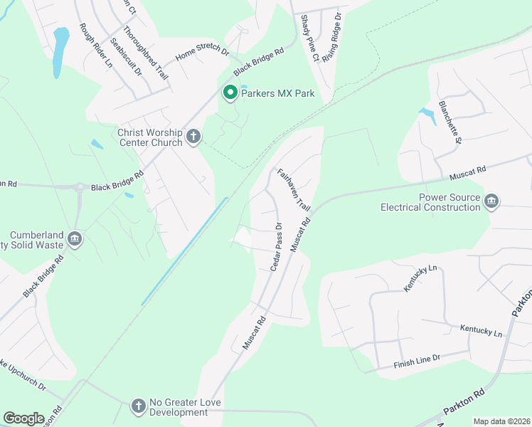 map of restaurants, bars, coffee shops, grocery stores, and more near 1105 Cottage Oaks Court in Hope Mills