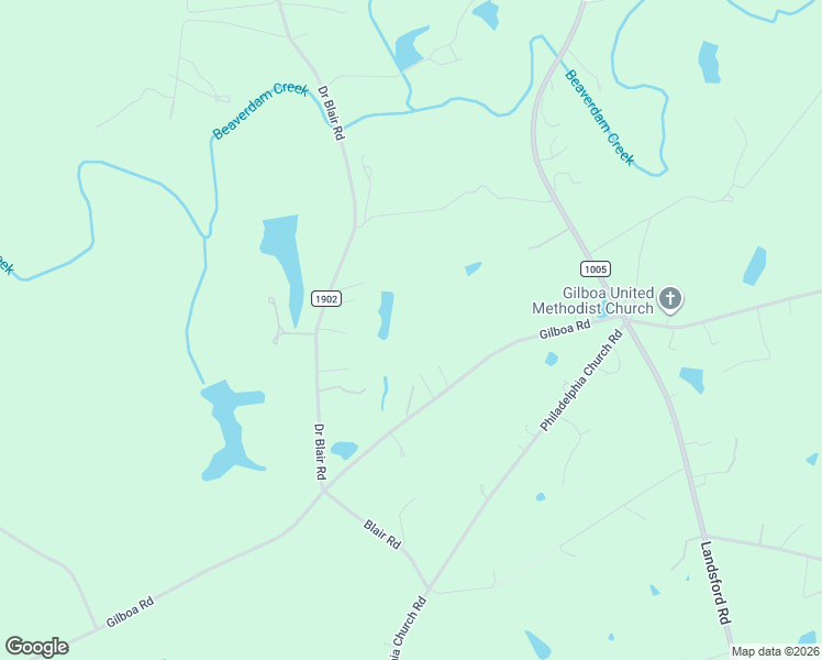 map of restaurants, bars, coffee shops, grocery stores, and more near 5225 Gilboa Road in Marshville