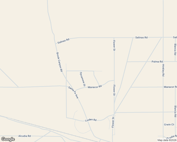 map of restaurants, bars, coffee shops, grocery stores, and more near 21060 Thompson Road in Hinkley