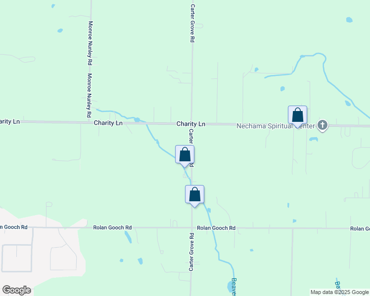 map of restaurants, bars, coffee shops, grocery stores, and more near 1334 Carter Grove Road in Hazel Green