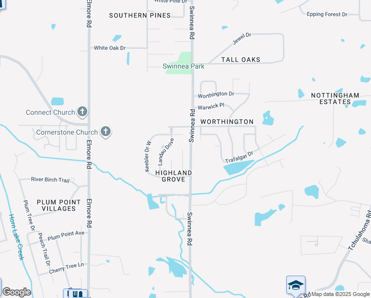map of restaurants, bars, coffee shops, grocery stores, and more near 959 Keebler Cove in Southaven