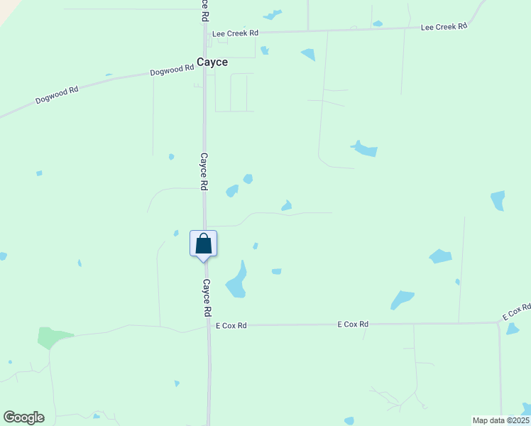 map of restaurants, bars, coffee shops, grocery stores, and more near Armour Road in Byhalia