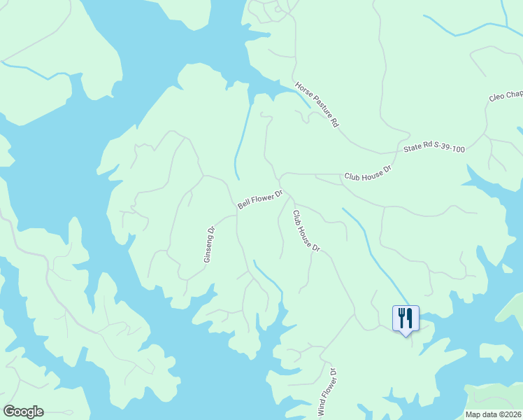 map of restaurants, bars, coffee shops, grocery stores, and more near 107 Bell Flower Drive in Sunset