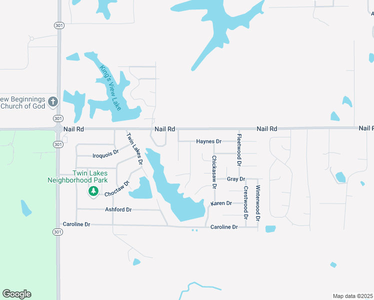 map of restaurants, bars, coffee shops, grocery stores, and more near 5895 Laurie Drive in Horn Lake