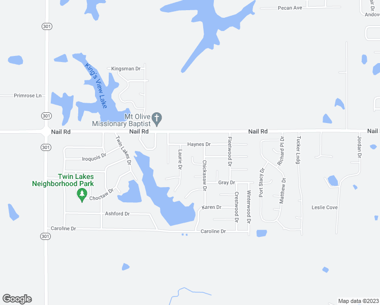 map of restaurants, bars, coffee shops, grocery stores, and more near 5325 Longwood Cove in Horn Lake