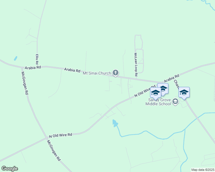 map of restaurants, bars, coffee shops, grocery stores, and more near 190 Payton Place Road in Lumber Bridge