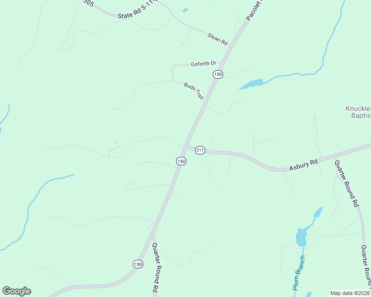 map of restaurants, bars, coffee shops, grocery stores, and more near 101 Plantation Trail in Pacolet