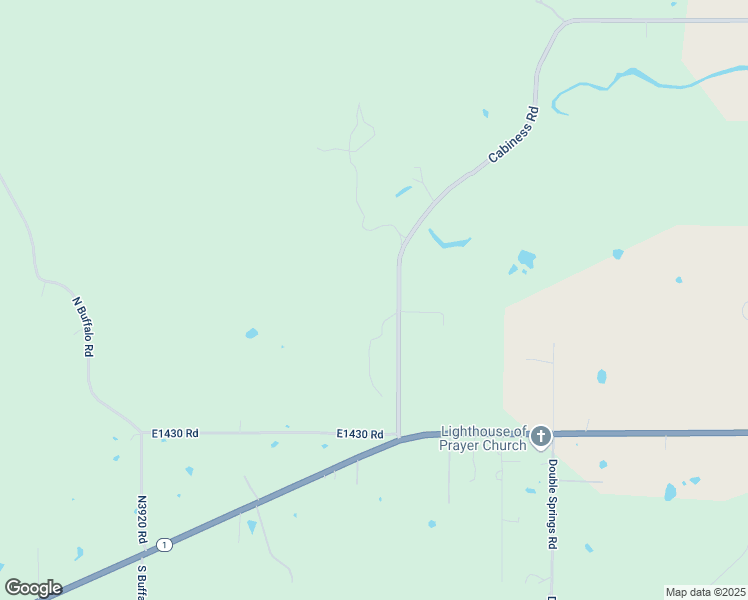 map of restaurants, bars, coffee shops, grocery stores, and more near 309 Cabiness Road in McAlester