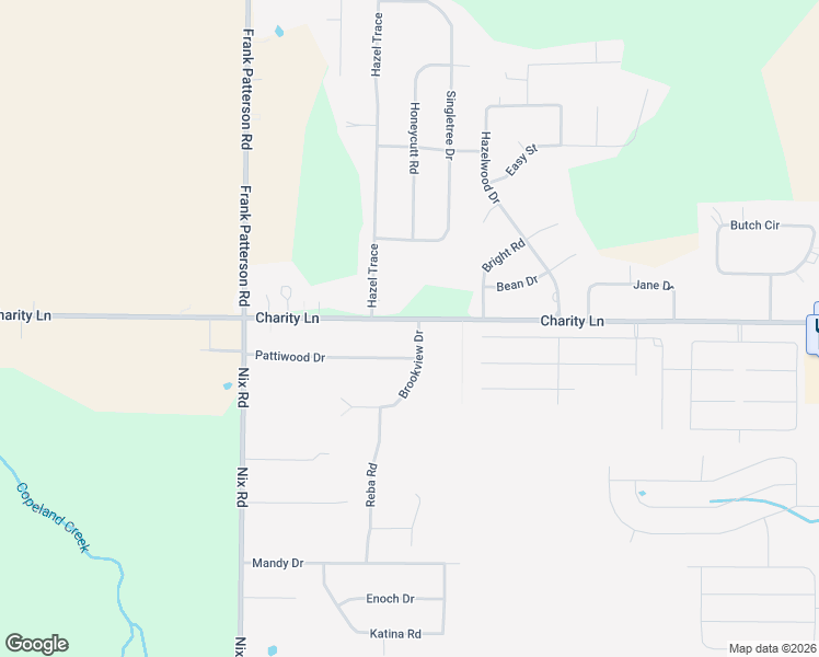 map of restaurants, bars, coffee shops, grocery stores, and more near 587 Charity Lane in Hazel Green