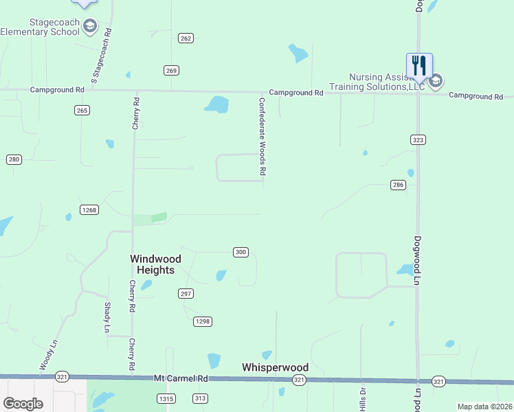 map of restaurants, bars, coffee shops, grocery stores, and more near 474 Rye Drive in Cabot