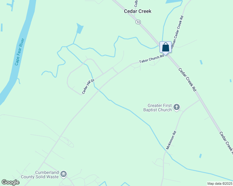 map of restaurants, bars, coffee shops, grocery stores, and more near 4471 Tabor Church Road in Fayetteville