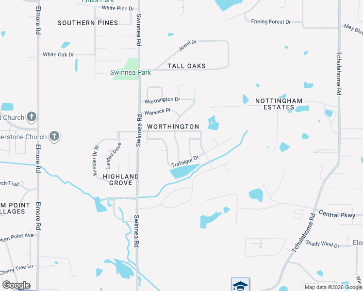map of restaurants, bars, coffee shops, grocery stores, and more near 5928 Stafford Drive in Southaven