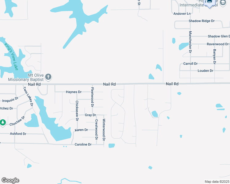 map of restaurants, bars, coffee shops, grocery stores, and more near 4941 Port Nicole Drive in Horn Lake