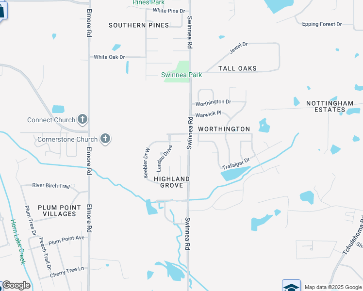 map of restaurants, bars, coffee shops, grocery stores, and more near 959 Keebler Cove in Southaven