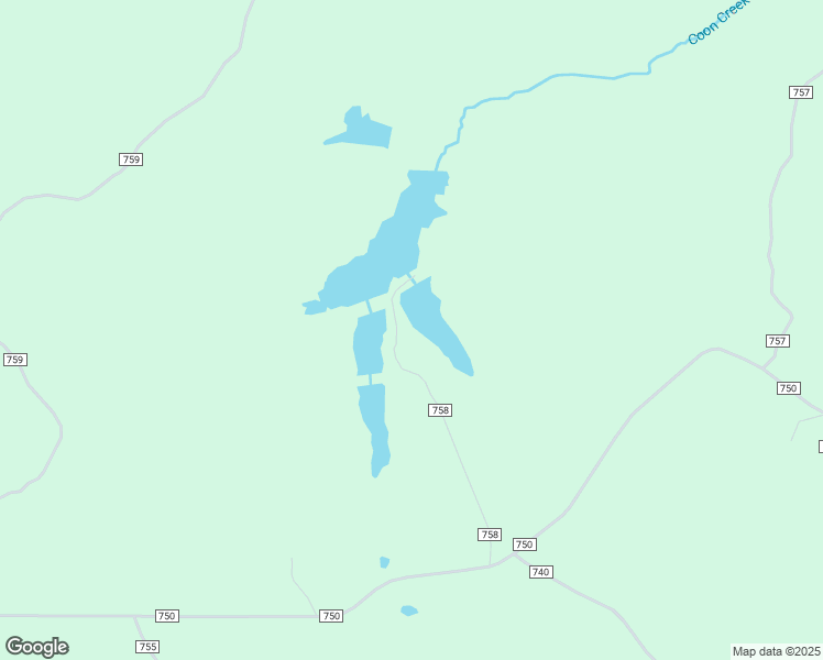 map of restaurants, bars, coffee shops, grocery stores, and more near 42-62 County Road 758 in Corinth