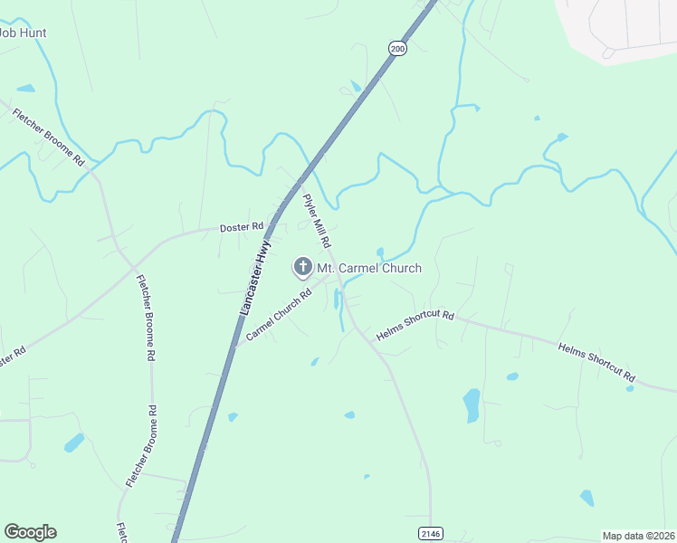 map of restaurants, bars, coffee shops, grocery stores, and more near State Road 2146 in Monroe