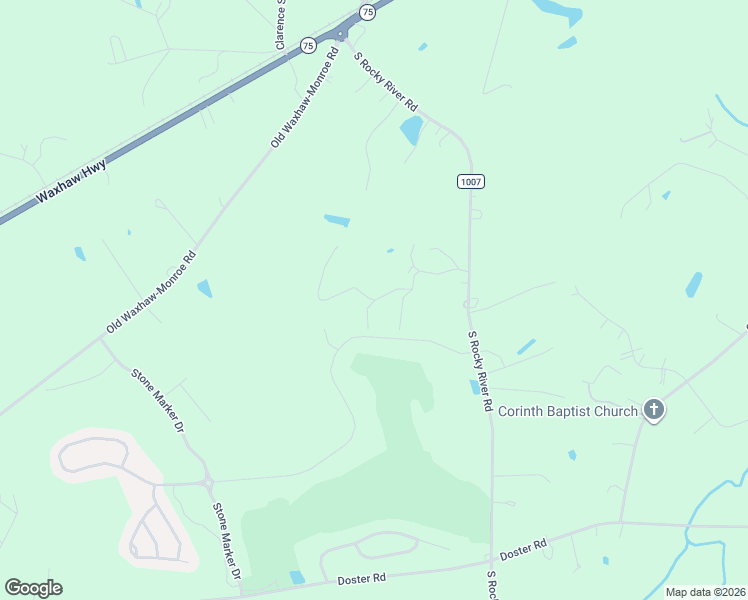 map of restaurants, bars, coffee shops, grocery stores, and more near 1801 Chelle Court in Monroe