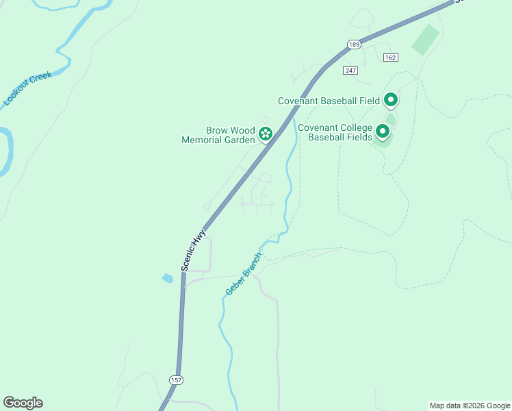 map of restaurants, bars, coffee shops, grocery stores, and more near in Lookout Mountain