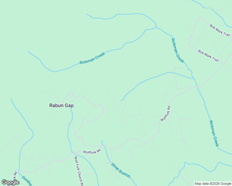 map of restaurants, bars, coffee shops, grocery stores, and more near 786 Hope Haven Lane in Rabun Gap