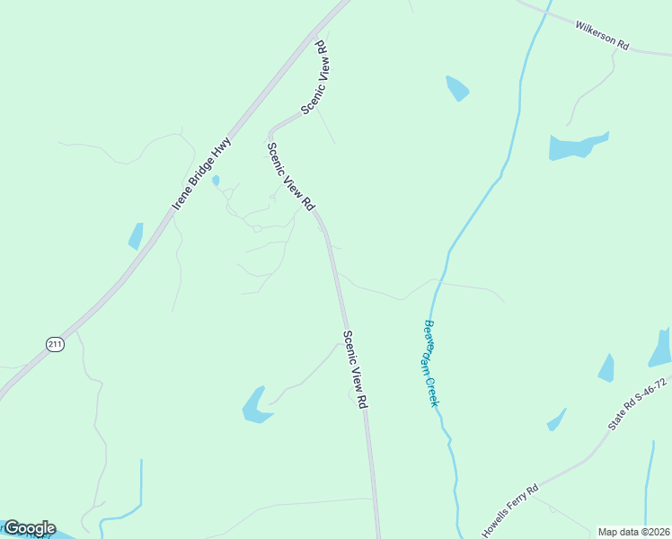 map of restaurants, bars, coffee shops, grocery stores, and more near 1741 Scenic View Road in Hickory Grove